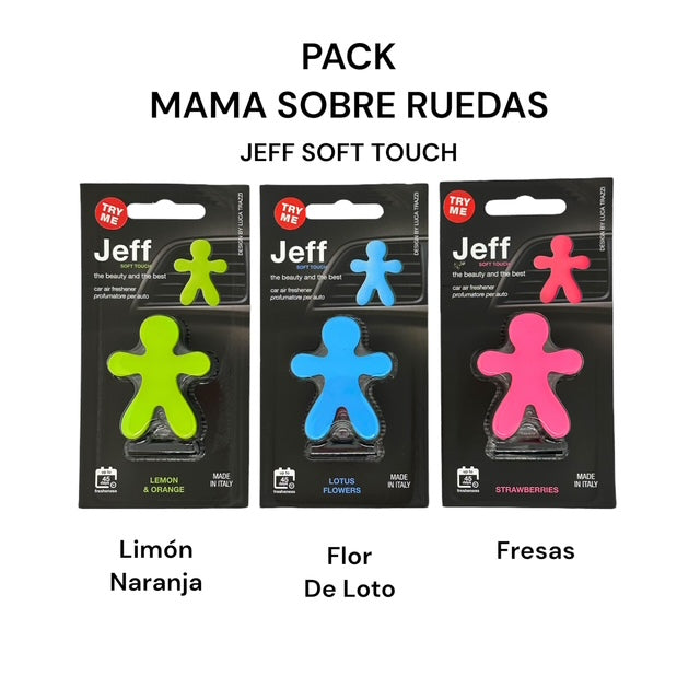 PACK MAMA SOBRE RUEDAS - JEFF SOFT TOUCH