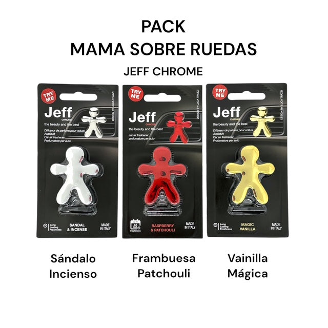 PACK MAMA SOBRE RUEDAS - JEFF CHROME