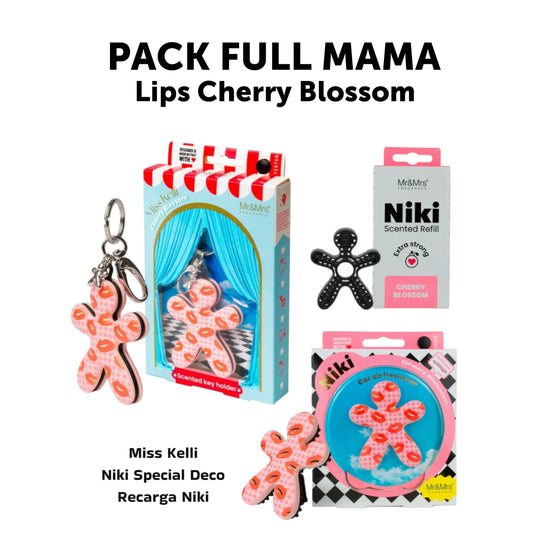 PACK FULL MAMA - LIPS CHERRY BLOSSOM