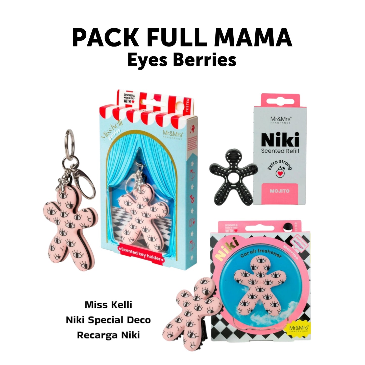 PACK FULL MAMA - EYES BERRIES