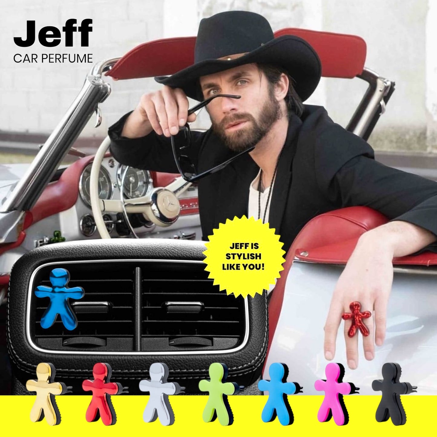 JEFF - Pack x 3 Unidades - Colores Surtidos